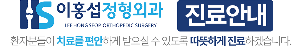 이홍섭정형외과 진료안내